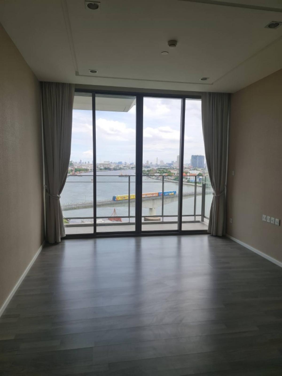 For SaleCondoBang Sue, Wong Sawang, Tao Pun : 📢👇Living by the river at one of the good place 333 Riverside, brand new unit, river view face south.