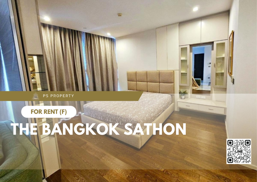 For RentCondoSathorn, Narathiwat : For rent 🔺 The Bangkok Sathon 🔺 complete furniture and electrical appliances, near BTS Surasak