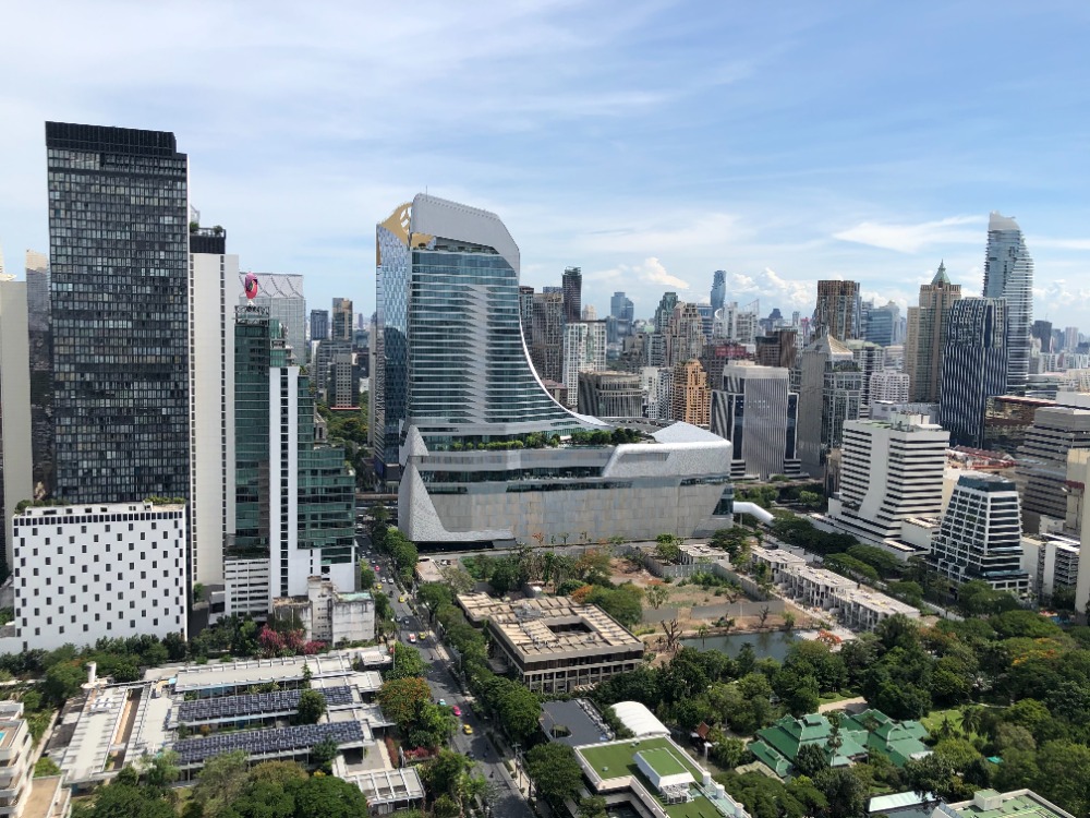 For SaleCondoWitthayu, Chidlom, Langsuan, Ploenchit : 1bedroom plus Floor 40 Embassy View