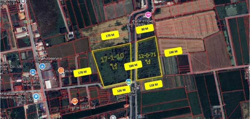 For SaleLandNonthaburi, Bang Yai, Bangbuathong : For sale: land near Ban Mai Subdistrict Administrative Organization, Bang Yai, suitable for building a village