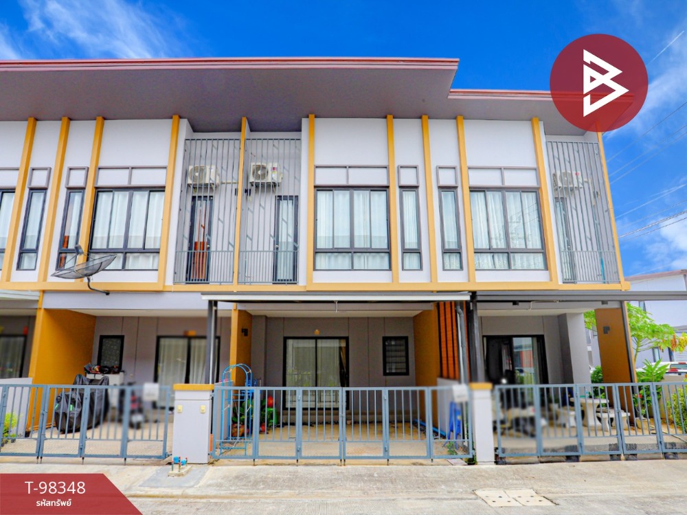 For SaleTownhouseBangna, Bearing, Lasalle : Townhouse for sale, The Treasure Home Village, Bang Bo, Samut Prakan