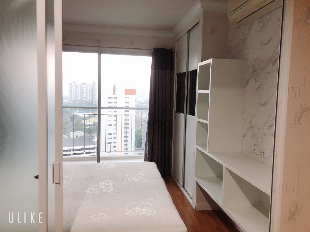 For RentCondoRama9, Petchburi, RCA : 🌆For rent, beautiful room, good price, Lumpini Place Rama 9 (Lumpini Place Rama 9) 1 🛌 🛁 1 bathroom, Building B, 19th floor 💫37 sq m., price 14,000 baht ✨ .Near MRT Rama 9, 500 meters.