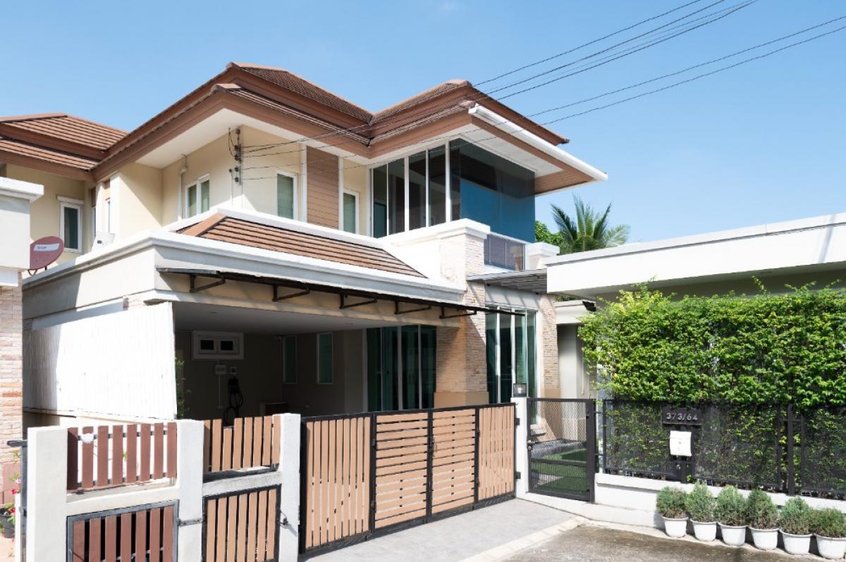 ให้เช่าบ้านวิภาวดี ดอนเมือง หลักสี่ : 🏡Single house, Seraneeraya 2, Don Mueang for rent🏡•The house faces southwest.