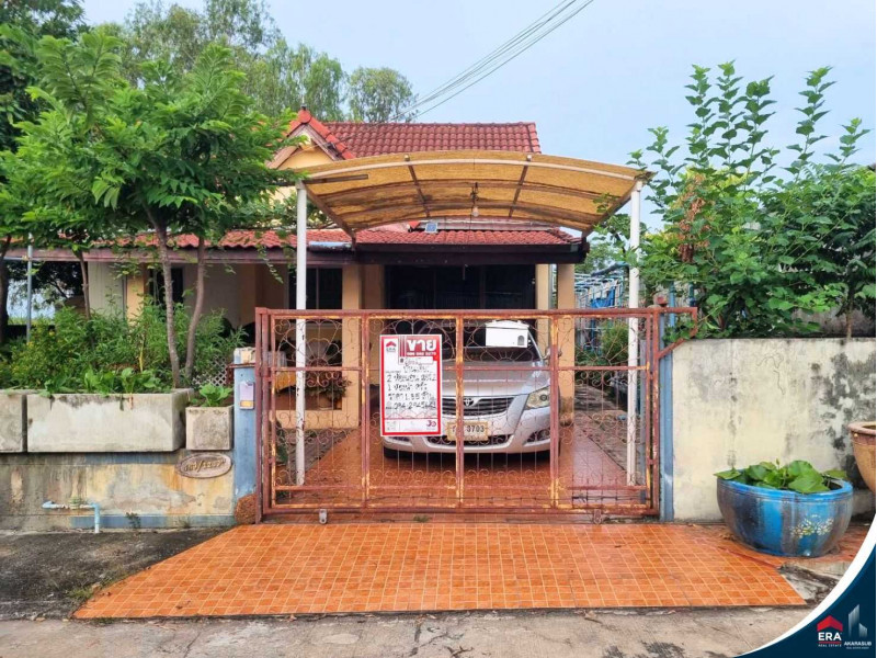 For SaleHousePhitsanulok : Single house for sale in Romchat Village, next to Mittraphap Road, Phitsanulok