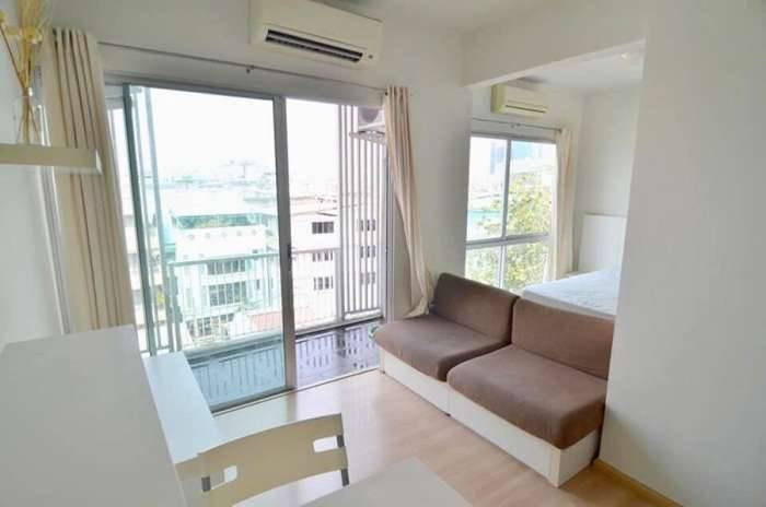 For RentCondoRama9, Petchburi, RCA : A Space Asoke - Ratchada / 35 sq m. Building C, 4th floor *