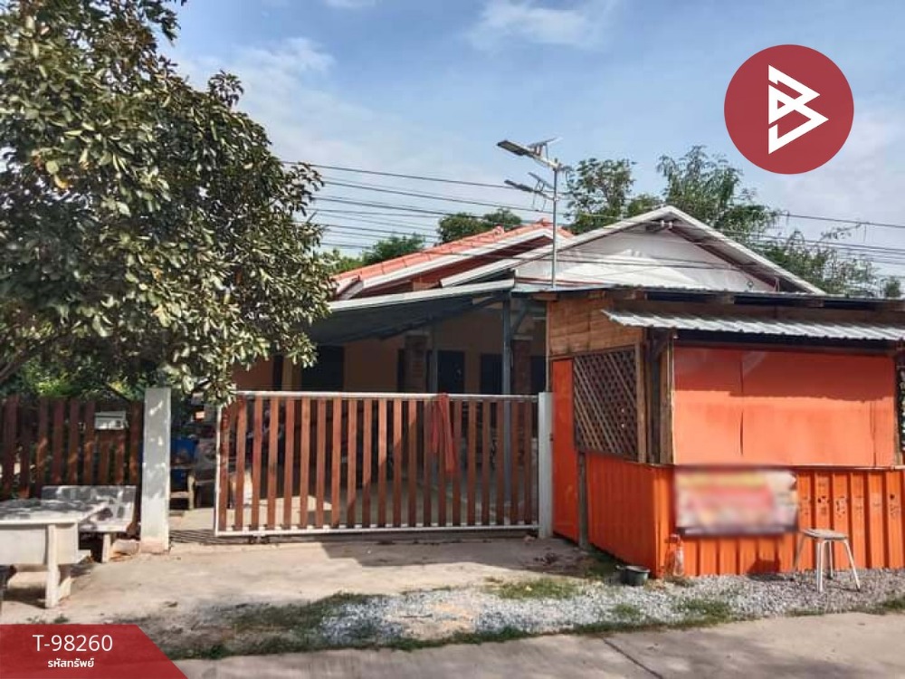 For SaleHouseChai Nat : Single house for sale with land, area 1 ngan 38 sq.wa, Sankhaburi, Chainat