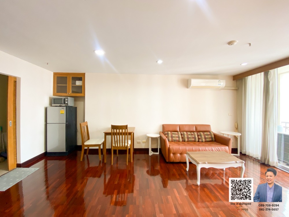 For RentCondoSukhumvit, Asoke, Thonglor : 🥳 Condo for Rent: 1-Bedroom, 60 sqm, City View, Wood Flooring