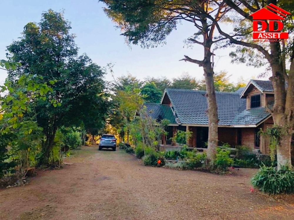 For SaleHouseChiang Rai : Teak house for sale with land, Chiang Rai Province, near Mae Fah Luang University, Code: H8123