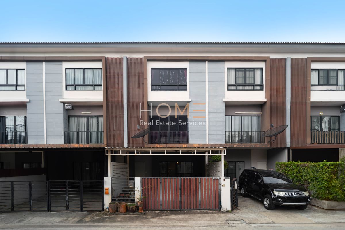 For SaleTownhomeLadprao101, Happy Land, The Mall Bang Kapi : Townhome The Connect UP 3 Ladprao 126 / 3 Bedrooms (FOR SALE), The Connect UP 3 Ladprao 126 / Townhome 3 Bedrooms (FOR SALE) JANG237