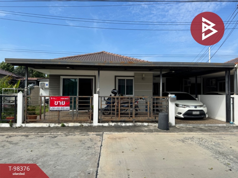 For SaleHouseChachoengsao : Single house for sale, Sirarom Park Village, Bang Pakong, Chachoengsao