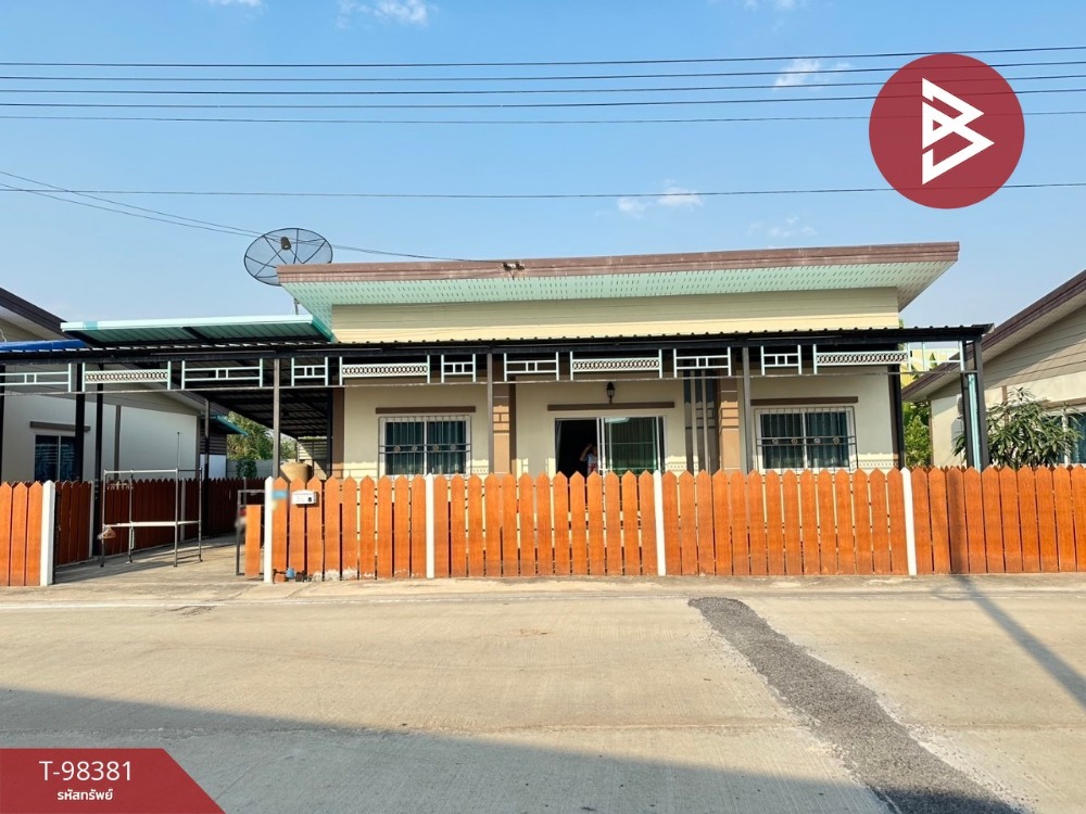 For SaleHouseMahachai Samut Sakhon : Single house for sale, SeaQuill Village 7, Rama 2-Tha Chin, Samut Sakhon