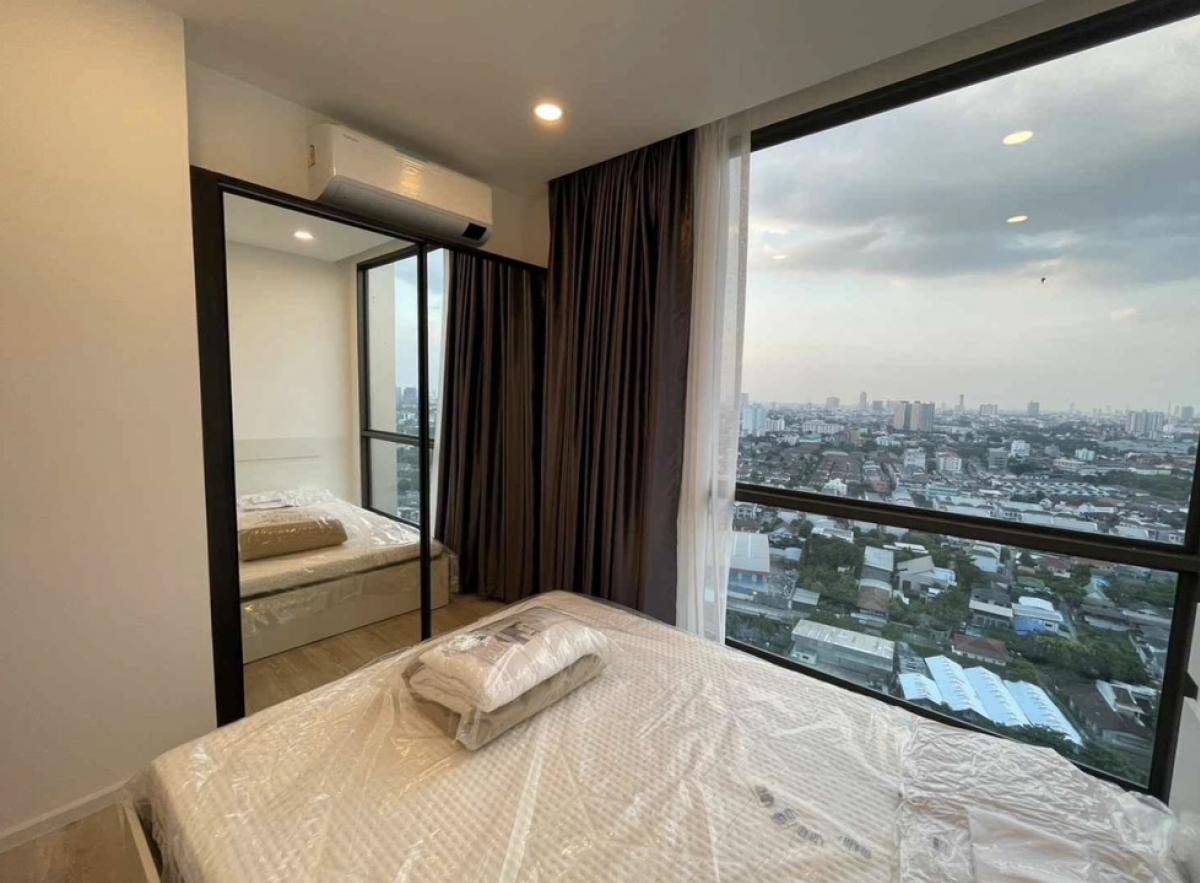 For RentCondoBang Sue, Wong Sawang, Tao Pun : 📌For rent: The Clev Riverline Chaophraya - Wong Sawang: The Clev Riverline Chaophraya - Wong Sawang, new room, beautifully decorated, 1-bedroom, 25 sq m., 25th floor, T.062-3912496