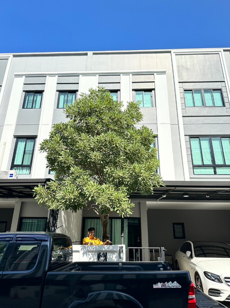 For SaleTownhouseBangna, Bearing, Lasalle : House for sale, Brighton Bangna project, Km.26, house size 20.70 sq.w., usable area 145 sq.m., three-storey house, price 4,500,000 baht.