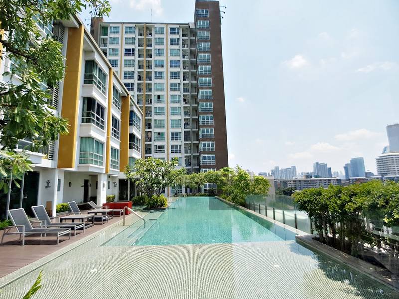 For SaleCondoRatchadapisek, Huaikwang, Suttisan : Condo for sale in prime location in Huai Khwang area 🔥 U Delight at Huai Khwang Station ✨Near MRT Huai Khwang, good price, fully furnished✨