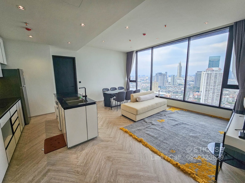 For RentCondoWongwianyai, Charoennakor : 🔥 Brandnew unit ! Chapter Charoen Nakhon nearby ICONSIAM 2 bedrooms✨