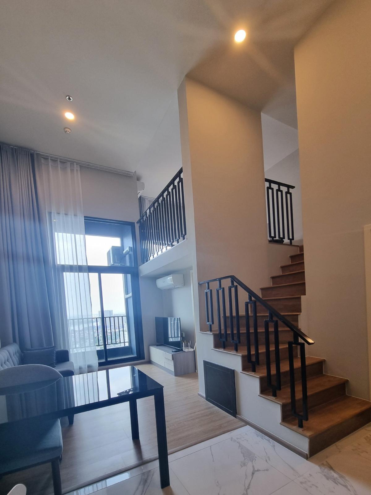 For RentCondoRattanathibet, Sanambinna : Condo for rent, Chao Phraya River view, near MRT Phra Nang Klao, only 100 meters, Ken Attitude Rattanathibet project