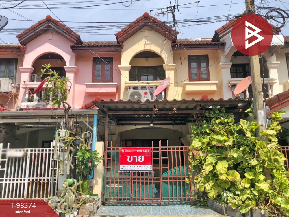 For SaleTownhomeLadprao101, Happy Land, The Mall Bang Kapi : Townhouse for sale, Pimthong Village, Lat Phrao 101, Bang Kapi, Bangkok