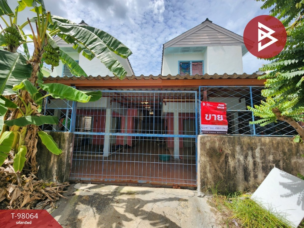 For SaleHousePattaya, Bangsaen, Chonburi : For sale: 2 twin houses, Koh Phothi Housing Estate, Chonburi