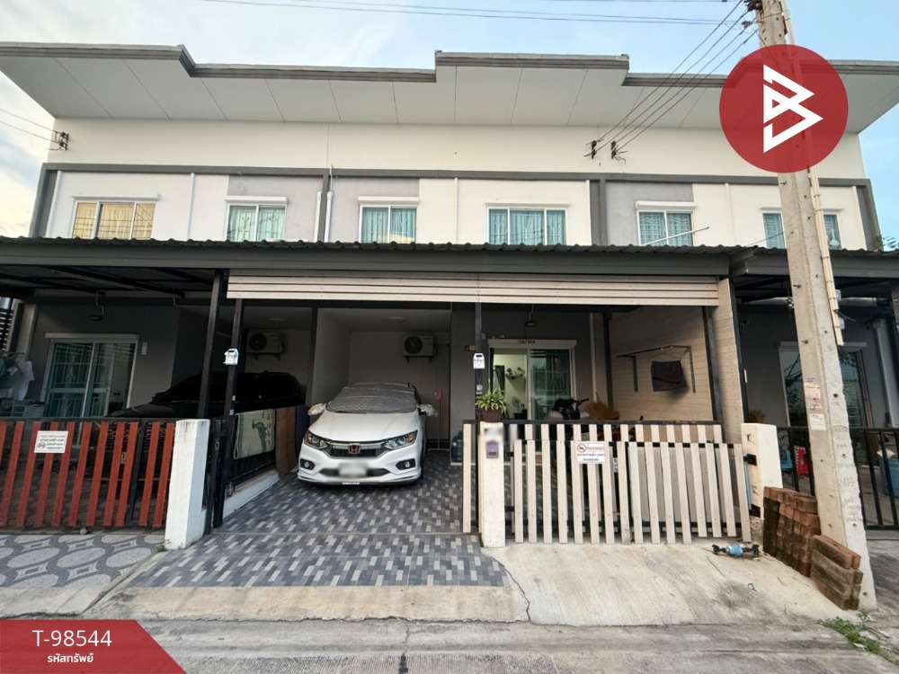 For SaleHousePattaya, Bangsaen, Chonburi : Townhouse for sale, Lio Bliss Village, Chonburi-Ammatanakorn (Lio Bliss Chonburi-Ammatanakorn), Chonburi