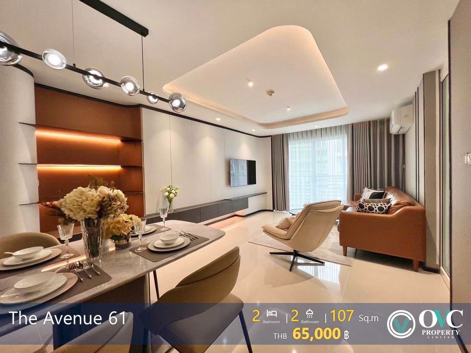 ให้เช่าคอนโดสุขุมวิท อโศก ทองหล่อ : Ready for Rent @The Avenue 61