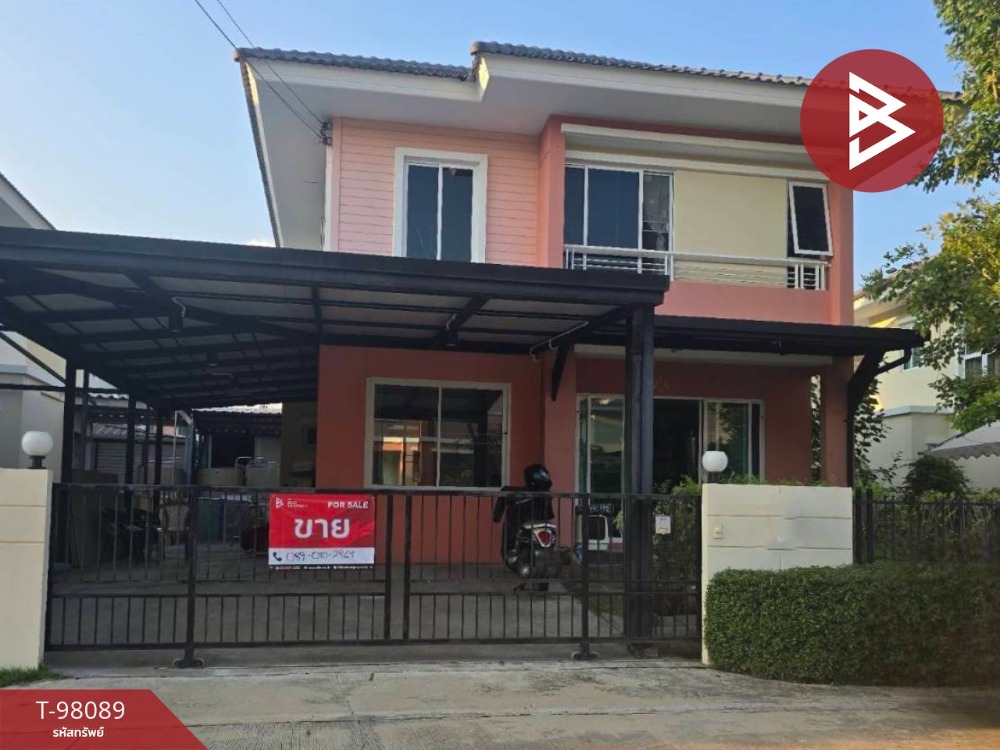 For SaleHouseMahachai Samut Sakhon : Single house for sale, Delight Village, Bangkhuntian-Chaytalay (Delight Bangkhuntian-Chaytalay)