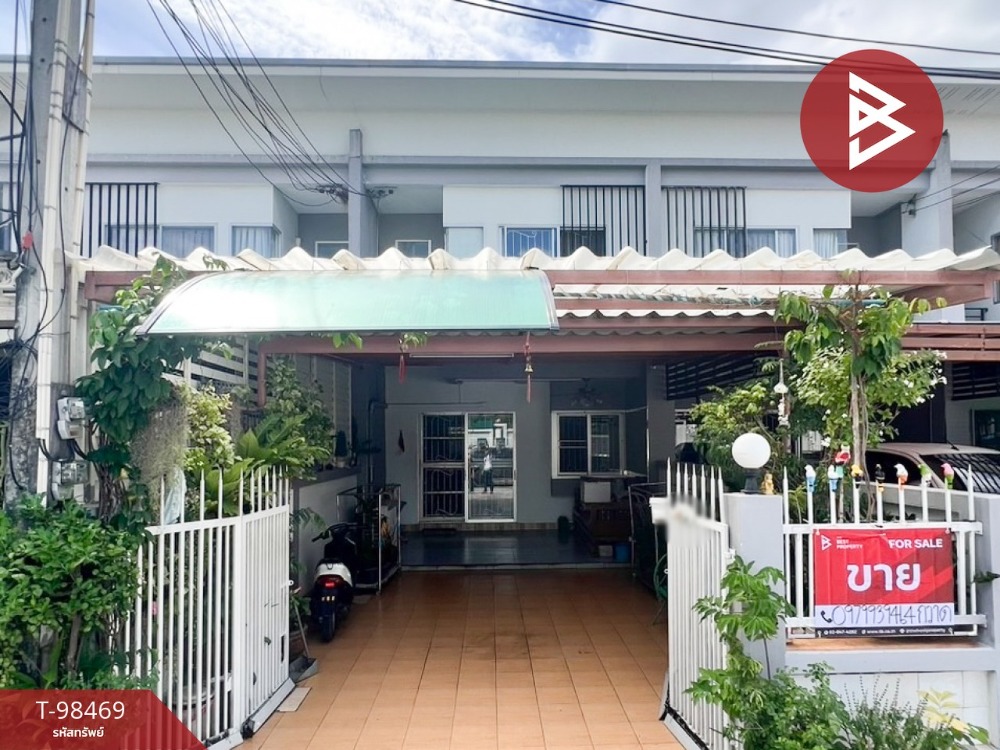 For SaleTownhomePattaya, Bangsaen, Chonburi : Townhouse for sale, area 25 square wah, Samet, Chonburi