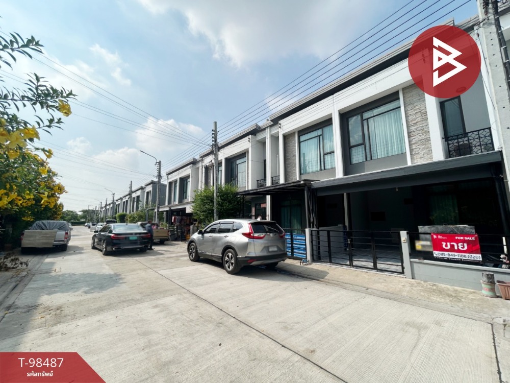 For SaleTownhomeRathburana, Suksawat : Townhouse for sale, Pleno Suksawat-Prachauthit Village (Pleno Suksawat-Prachauthit), Thung Khru, Bangkok