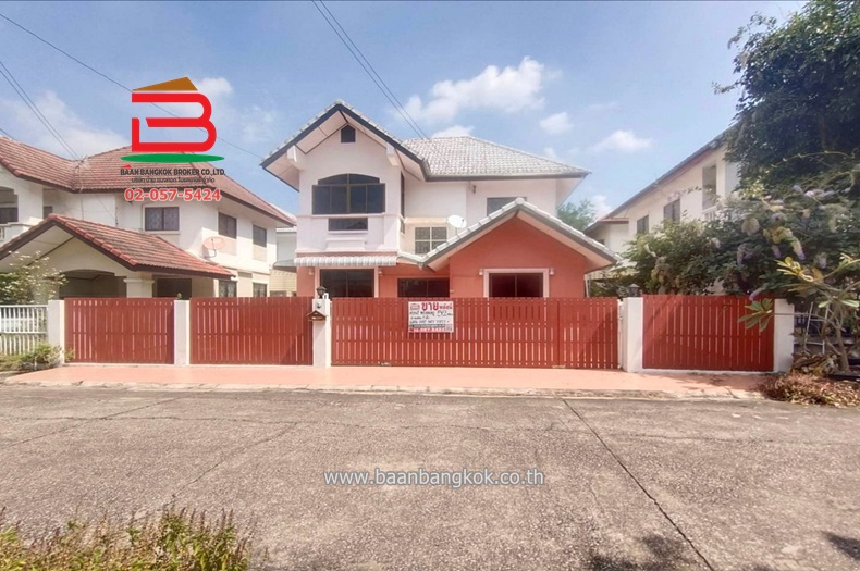 For SaleHouseNawamin, Ramindra : Single house, Sriwimol Village (Soi Sai Mai 74), area 52 sq m, near Sai Mai Avenue, Phahon Yothin Road, Sai Mai Subdistrict, Sai Mai District, Bangkok