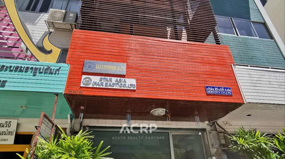 For SaleOfficeRama9, Petchburi, RCA : Shop house, Office building for sale on Phetchaburi road.