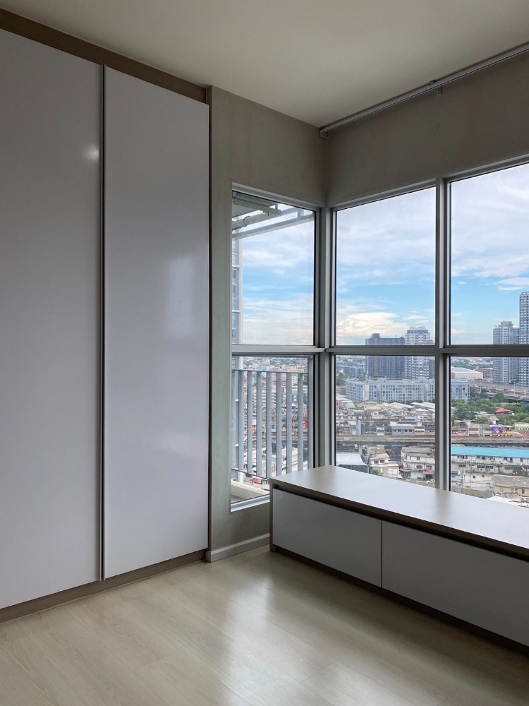 For SaleCondoOnnut, Udomsuk : Aspire Sukhumvit 48, large room, high floor, beautiful view