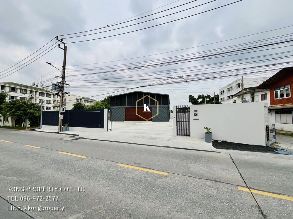 For RentWarehouseVipawadee, Don Mueang, Lak Si : For rent, for sale, warehouse, Don Mueang, Bangkok, area 1,212 sq m, newly built, ready to move in