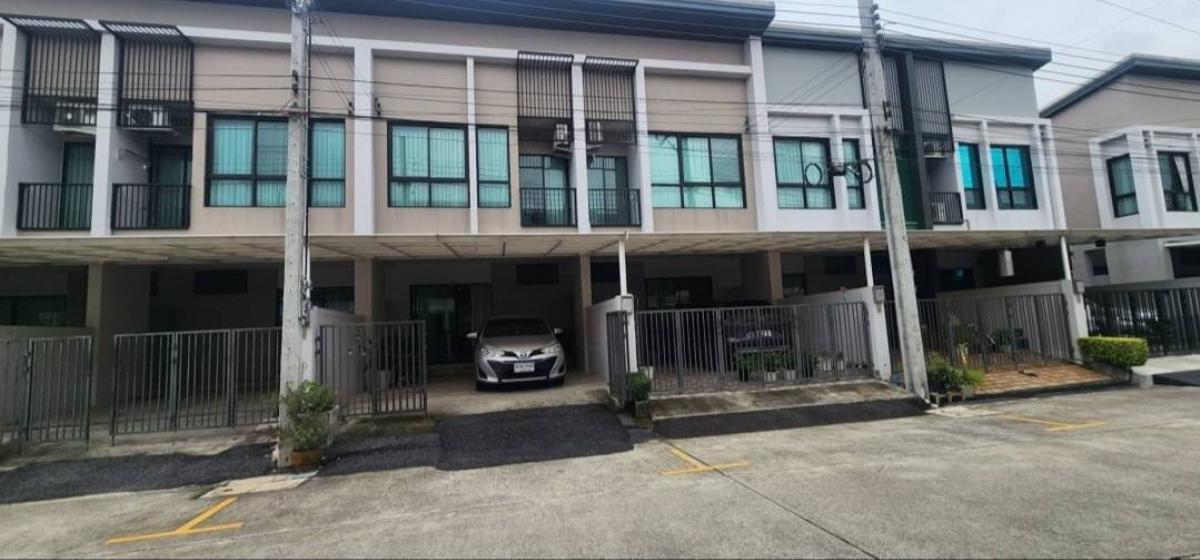 For SaleTownhouseLadkrabang, Suwannaphum Airport : 🔥Urgent sale, 2-storey townhouse, beautiful condition, ready to move in, cheap price