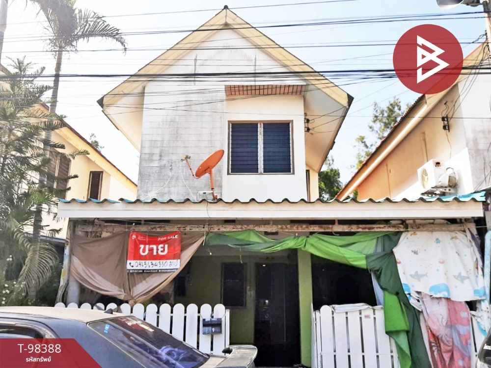 For SaleHouseMin Buri, Romklao : Single house for sale, Santisuk Village, Nong Chok, Bangkok