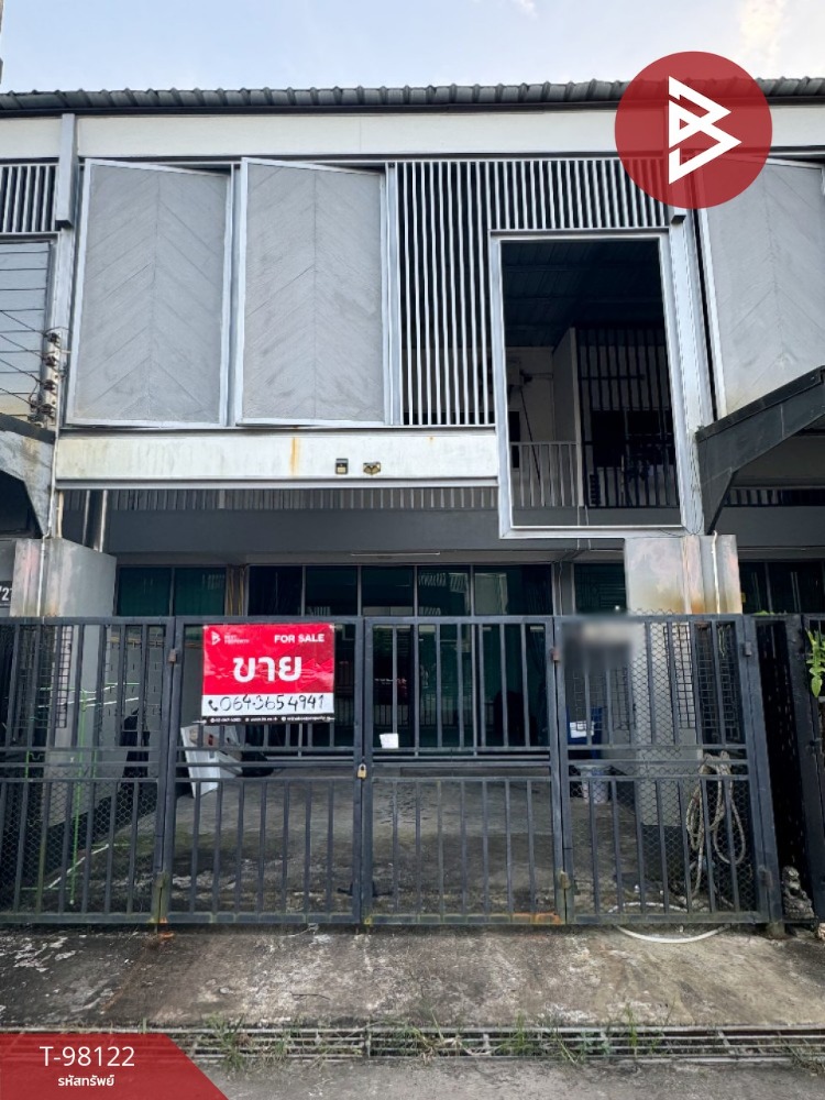 For SaleTownhomeChanthaburi : Townhouse for sale, area 22 square wah, Plap Phla, Chanthaburi