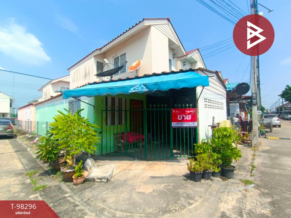 For SaleHouseSamut Songkhram : Single house for sale, Lad Yai Eua-Athorn Village, Samut Songkhram