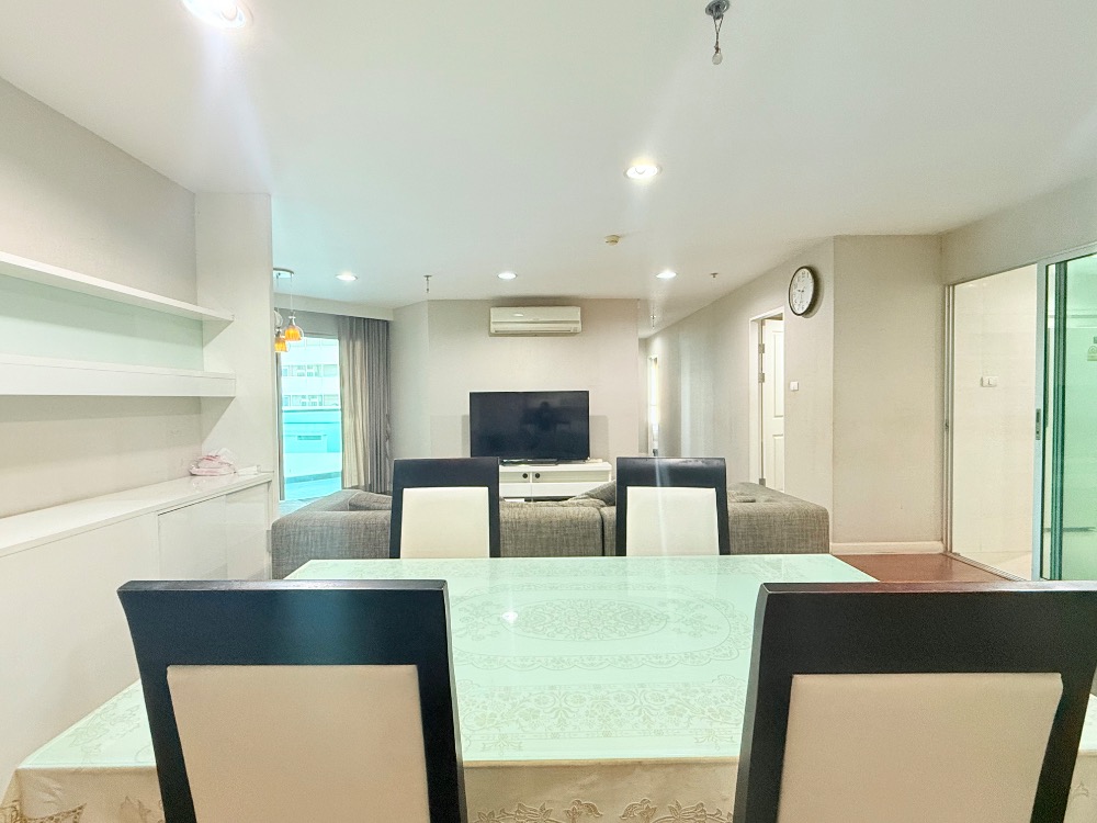 ให้เช่าคอนโดพระราม 9 เพชรบุรีตัดใหม่ RCA : For rent 🔥🔥 Belle Grand Rama 9 , 3 bed 2 bath 106 Sq.m. 50,000 บาท โทร 0922462653 โด