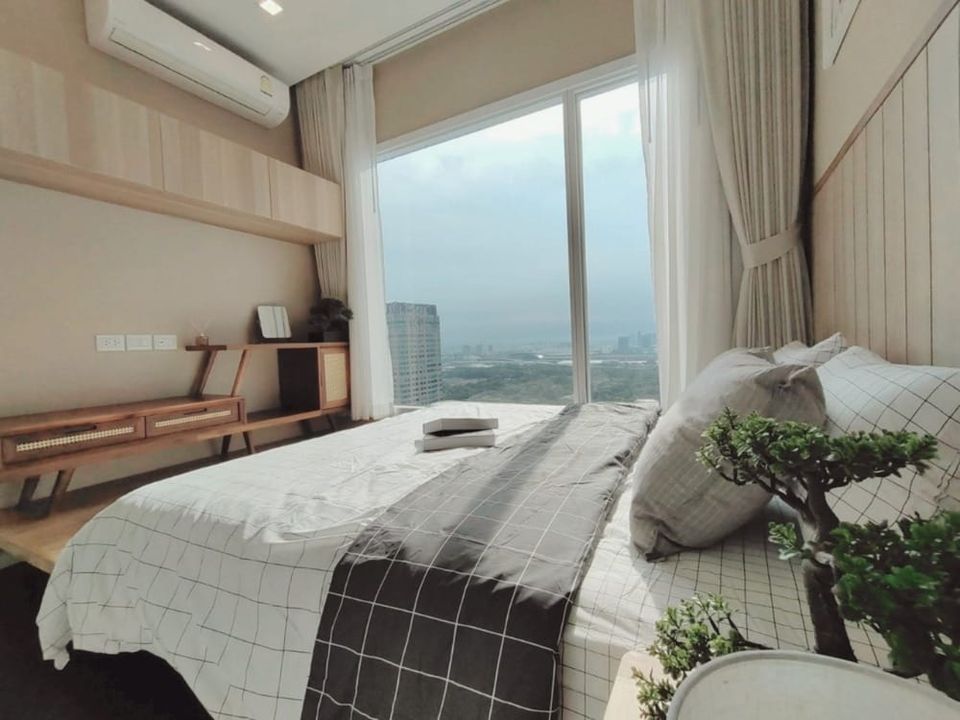 For SaleCondoLadprao, Central Ladprao : Property code BP0619 The Saint Residences, room size 57.08 sq m., 2 bedrooms, 2 bathrooms, 29th floor