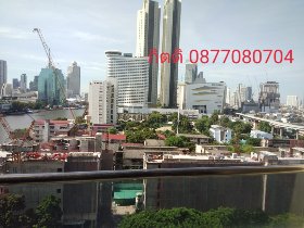 For SaleCondoWongwianyai, Charoennakor : Condo for sale, Baan Chao Phraya, 12th floor, river view, price 6.0 million baht