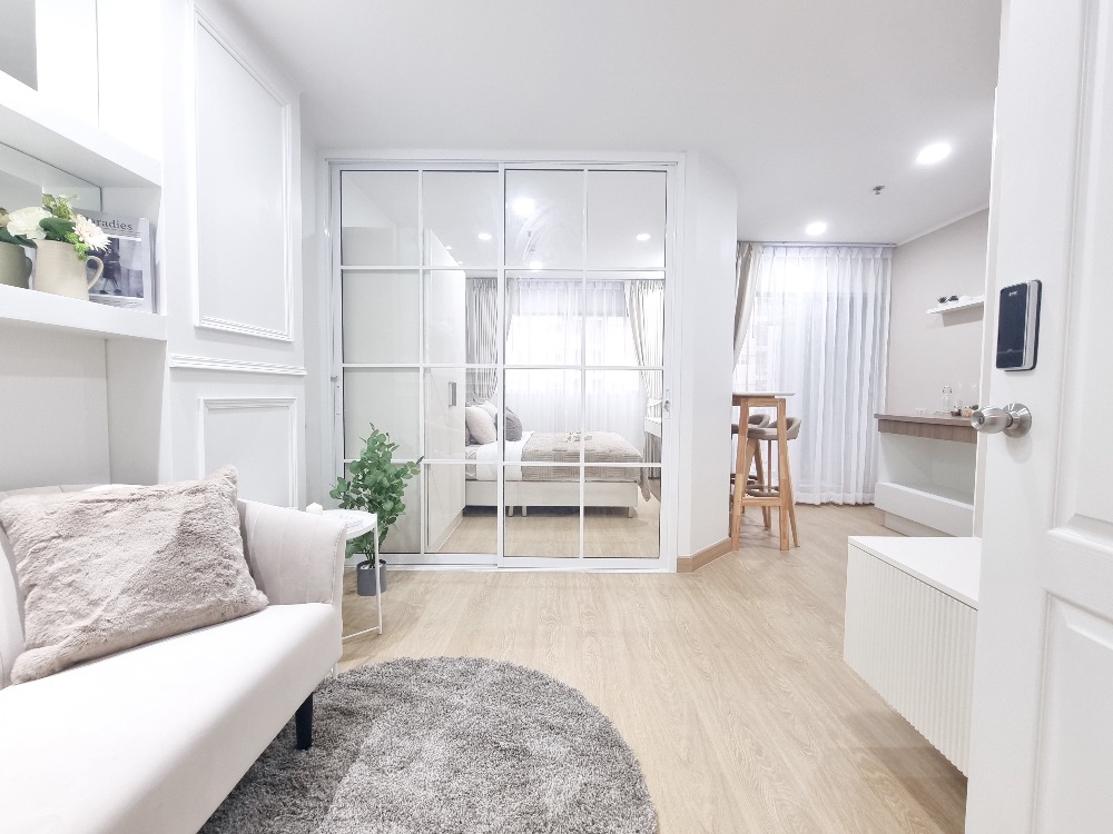 For SaleCondoNawamin, Ramindra : 🌟⭐️ Lumpini Ramintra Nawamin, beautiful room, screaming beauty || Book today* Free full set of furniture* Newly renovated condo, ready to move in, good location in Ramintra Nawamin area 🌟⭐️