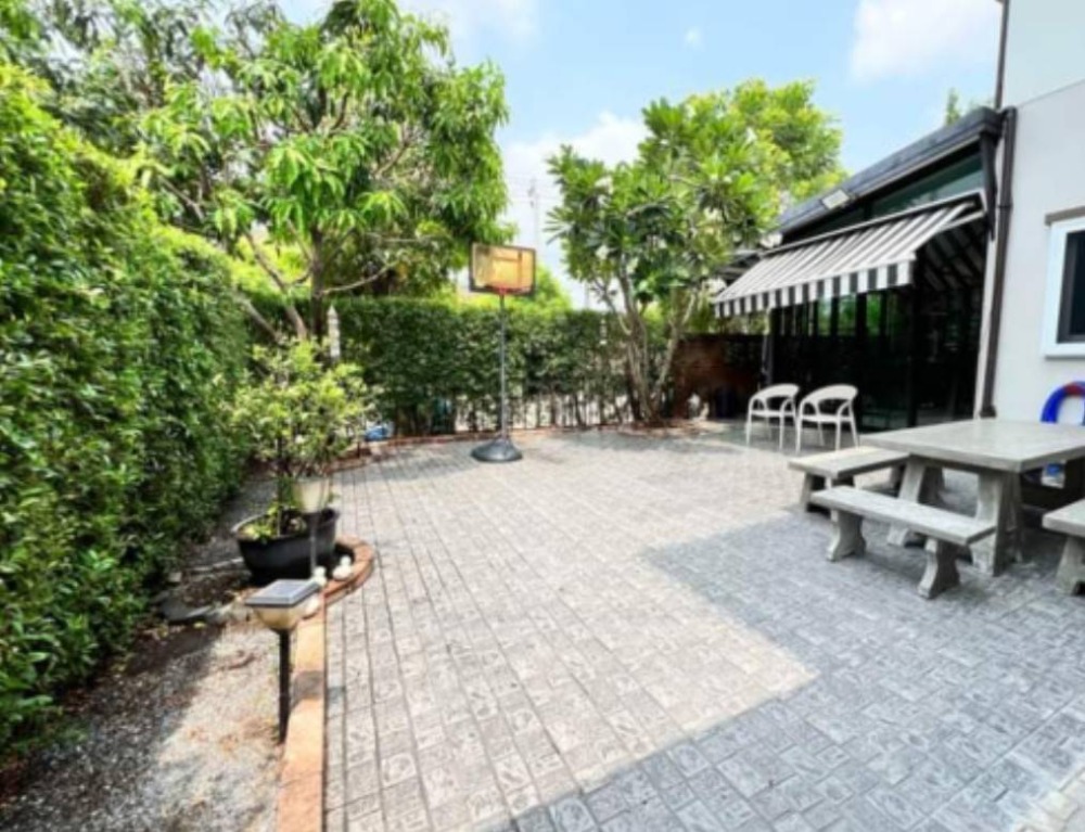 For SaleHouseRama5, Ratchapruek, Bangkruai : Single house for sale, modern resort style, Casa Legend Rama 5, Casa Legend Village, Rama 5, Ratchaphruek, on Nakhon In main road, near Si Rat Expressway