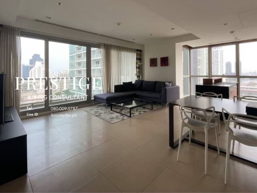 For RentCondoWongwianyai, Charoennakor : 📌For RENT | The River Condominium- 2BR (109.81sqm) 70,000 THB