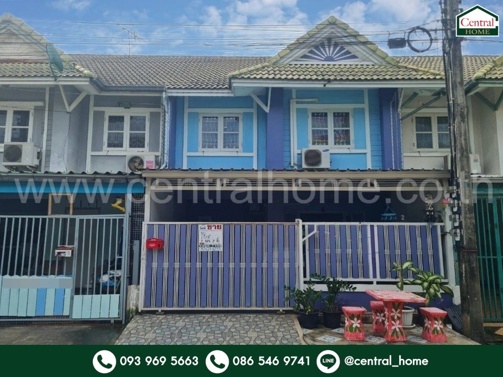 For SaleTownhomePathum Thani,Rangsit, Thammasat : Townhouse Baan Pruksa 13 Rangsit - Khlong Sam