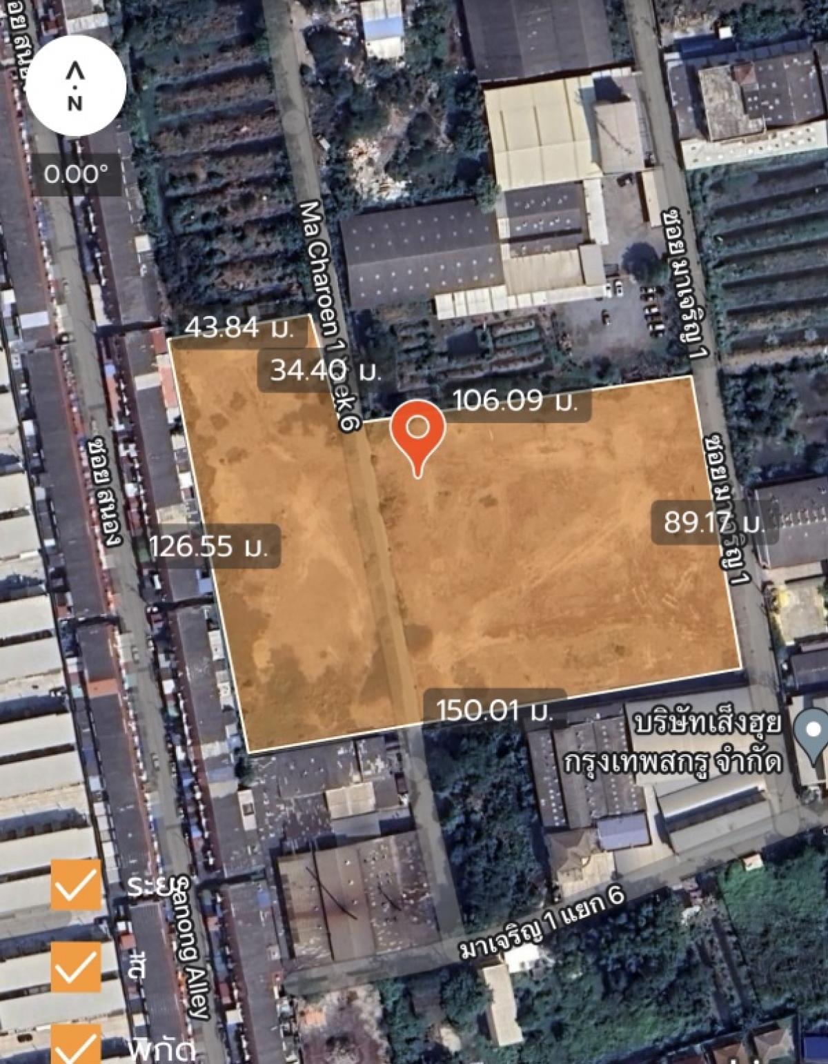 For SaleLandBang kae, Phetkasem : Urgent!! For sale/rent, vacant land, Soi Ma Charoen 1, Nong Khaem, Phetkasem 81