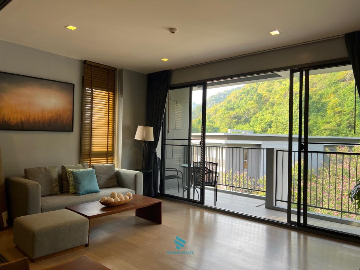 For SaleCondoPak Chong KhaoYai : Selling at a loss!!! Khao Yai 23 degrees, 2 bedroom room, fully furnished, pool view and mountain view (limited unblocked view), good weather all year round.