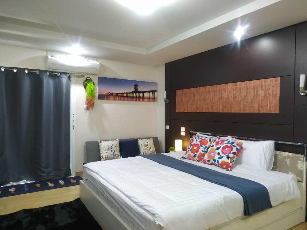 For RentCondoRatchadapisek, Huaikwang, Suttisan : Angel Room, Condo for rent, Happy Condo, Ratchada 18, near Central Rama 9, owner is renting himself (no agents)