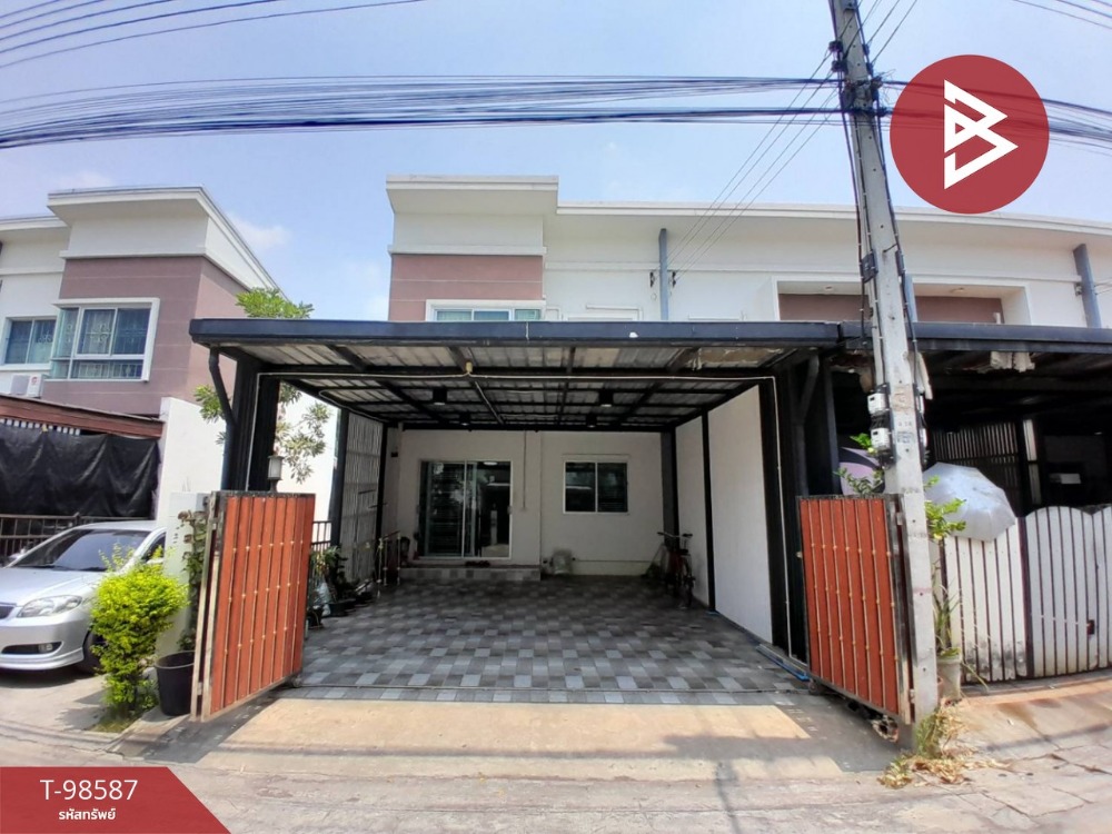 For SaleTownhousePathum Thani,Rangsit, Thammasat : Townhouse for sale, Novoville Village, Lam Luk Ka-Khlong 2, Pathum Thani