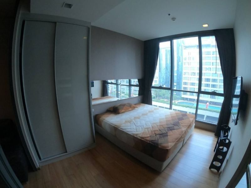 For SaleCondoNana, North Nana,Sukhumvit13, Soi Nana : Condo for sale: Hyde Sukhumvit 13, 7th floor, pool view, size 30.73 sq m, 1 bedroom, 1 bathroom, near BTS Nana