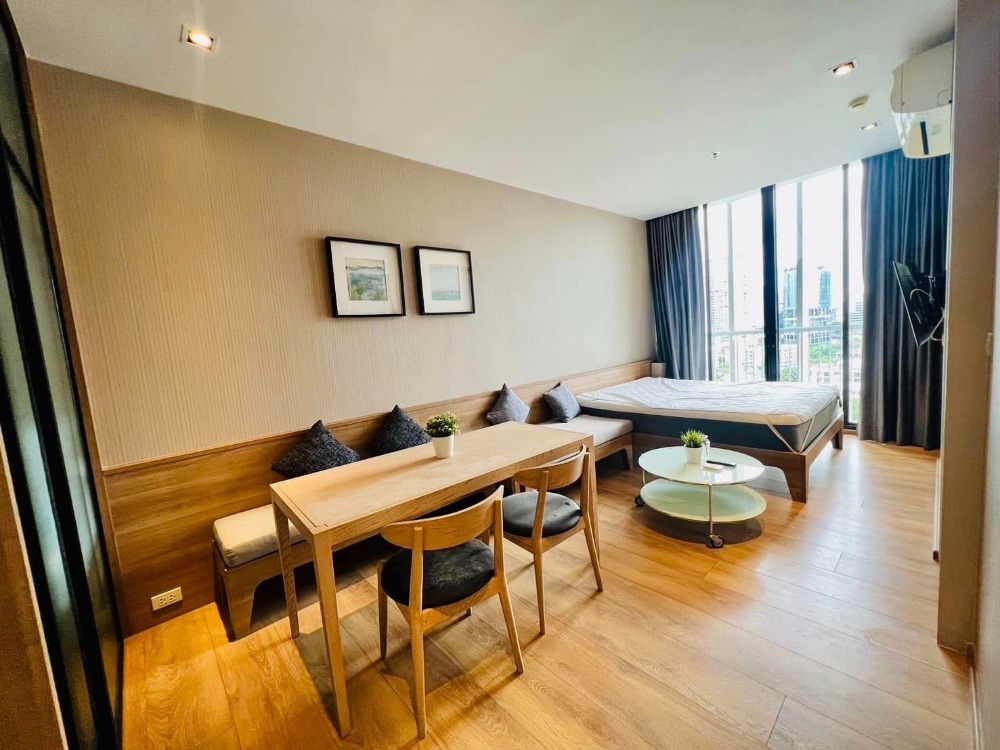 For RentCondoSukhumvit, Asoke, Thonglor : For rent Park origin phrom phong **Studio - 2 bathrooms, separate shower area, fully decorated, minimalist style 🔥Rental price 20,000 baht/month🔥