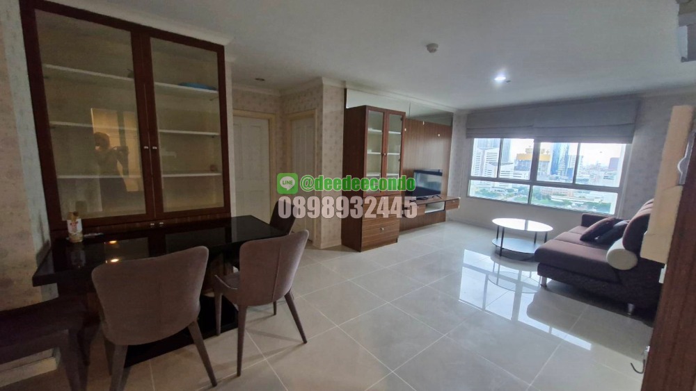 For RentCondoRama9, Petchburi, RCA : RENT 2bed building A 71sqm Lumpini Place Rama 9 Condo 25,000 baht