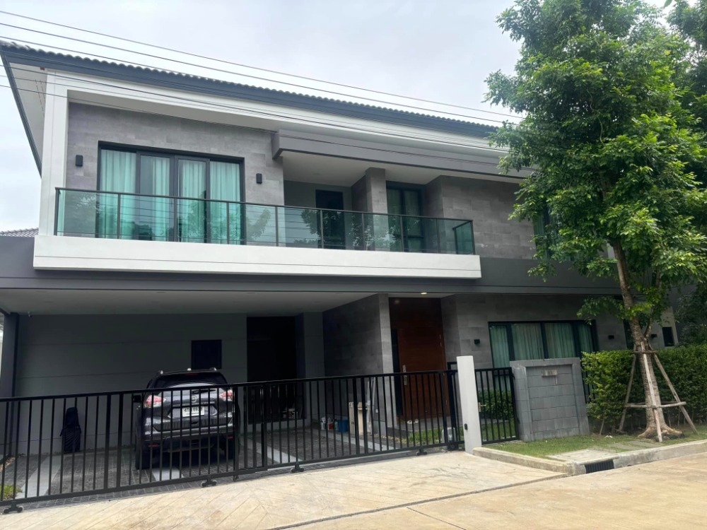 For RentHouseChaengwatana, Muangthong : Single house for rent, 4 bedrooms ++ The City Tiwanon-Ngamwongwan* North-facing, no house opposite 🔥Very good price 120,000 baht🔥 (negotiable, can reduce a little more)